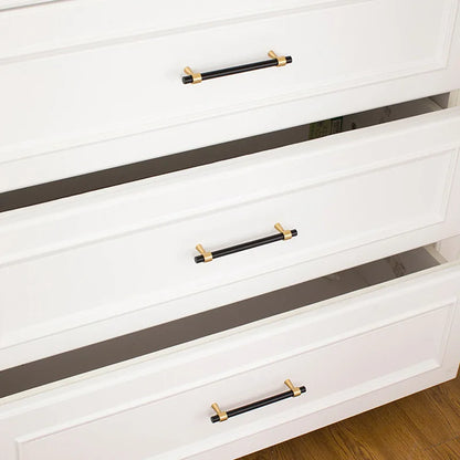 KEDLO Solid Brass Brushed Antique Brass Bronze 500mm Pull Drawer Knobs T Bar Kitchen Cabinet Handle