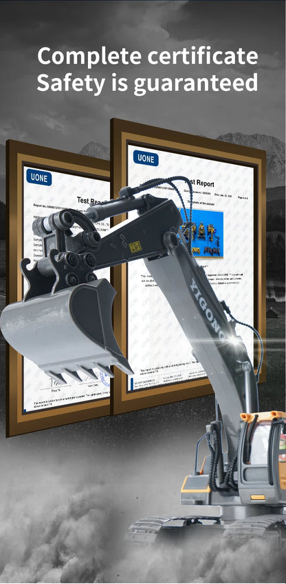 RC Excavator 1:20 Remote Control Truck 2.4G RC Crawler Engineering Vehicle Truck Radio Control Children's Day Christmas Gifts.