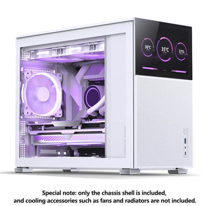Jonsbo Pinecone D31 Case MATX ITX DTX Small Translucency Sub Screen of Video Games Support ATX Power 360 Cold Exhaust Chassis