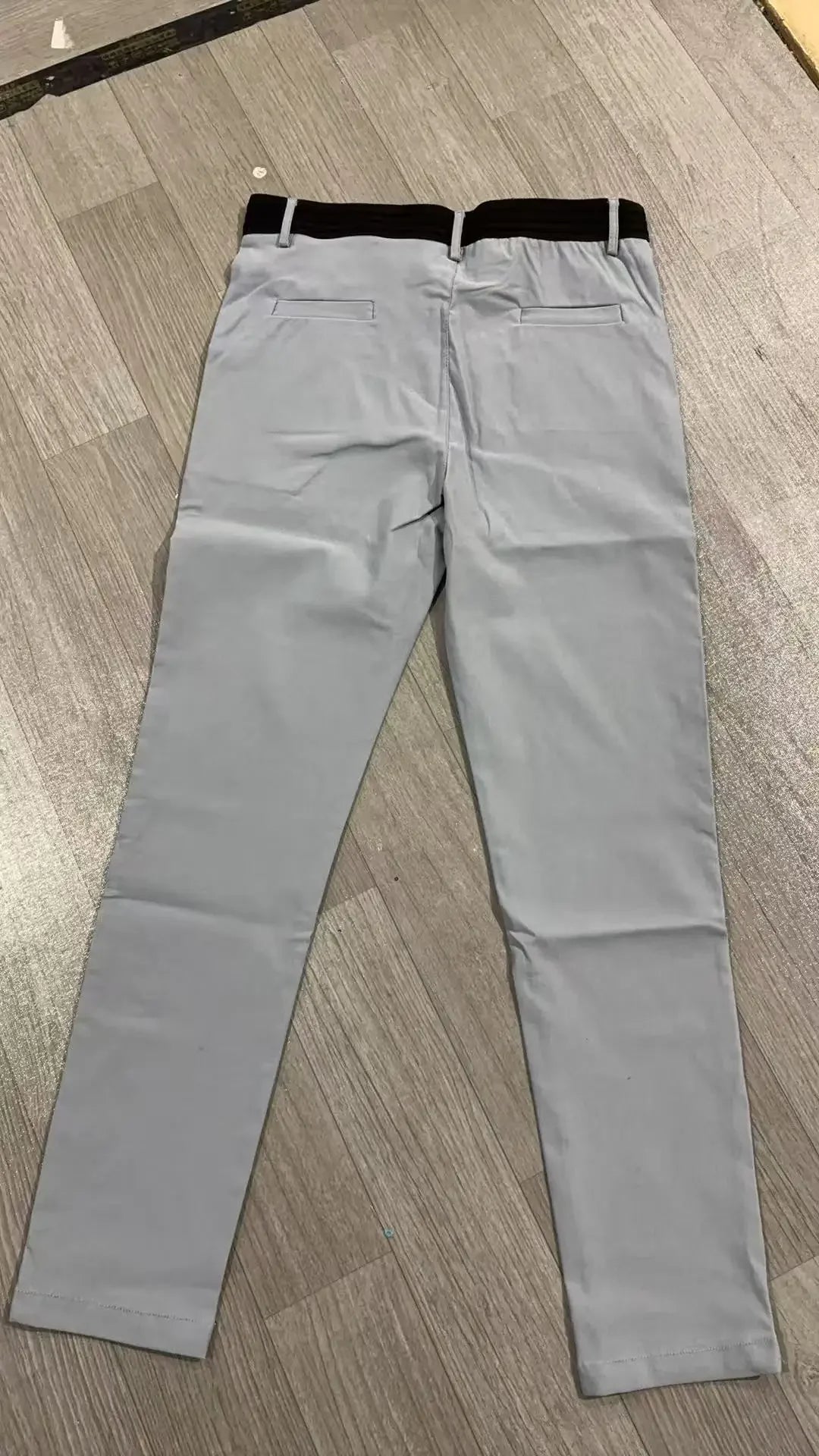 Men's Casual Breathable Cotton Long Pants All Season Versatile Business Style Comfortable Fit Youth Fashionable Loose Fit.