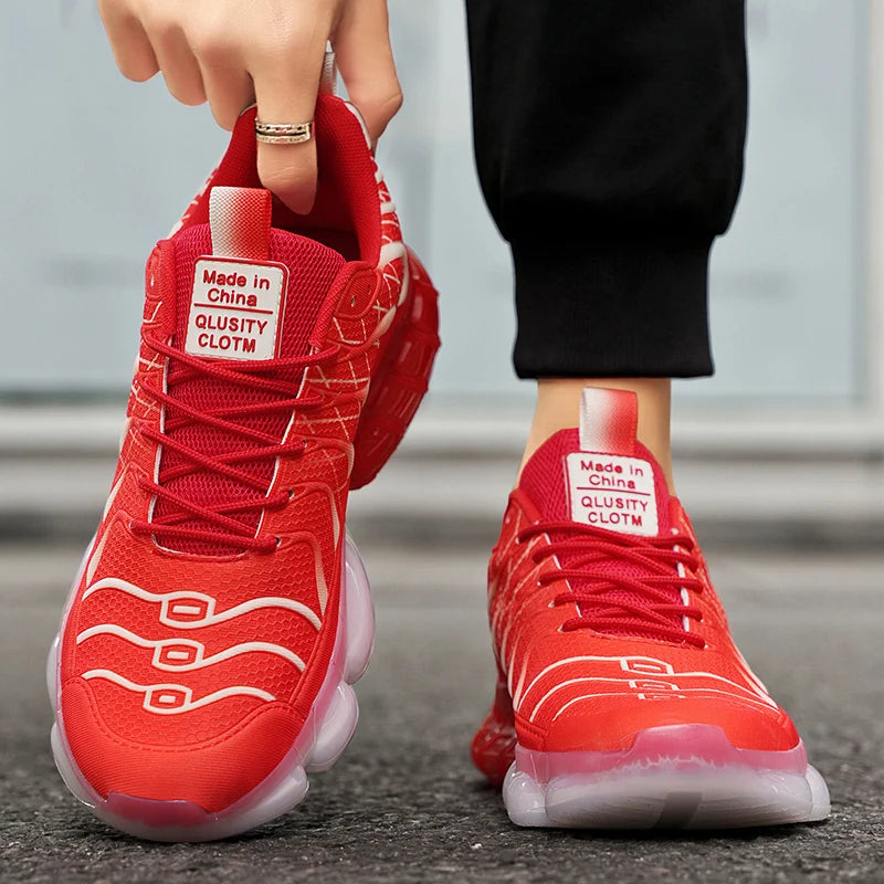 Mode Atmungsaktive männer Casual Schuhe Komfortable Nicht-slip Mann Zu Fuß Turnschuhe Designer Leichte Männliche Jogging Sport Schuhe.