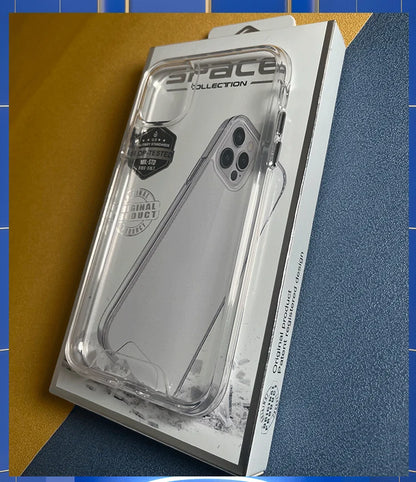 Clear Transparent Case For iPhone 11 Case for iPhone 11 pro max Cover Anti drop hard half pack for iPhone 11 pro Cases.