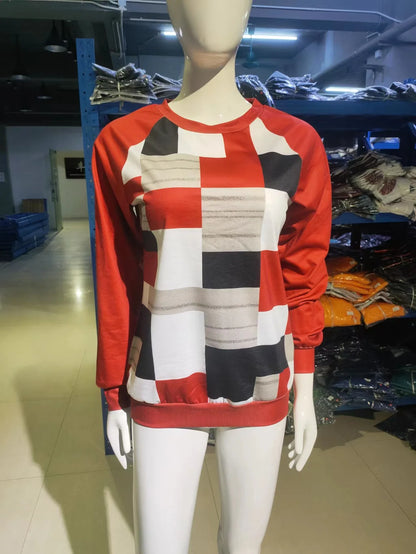 Pullovers Casual Sweatshirts For Women Tie Dyed Tops Autumn Fashion Streetwear y2k Clothes Ropa de Mujer Sudaderas