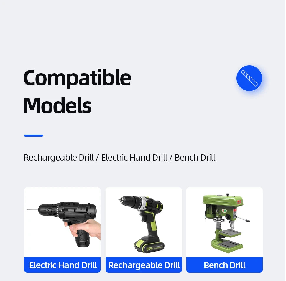 Kreuz-Sechskant-Fliesenbohrer für Glas, Beton, Keramikfliesen, Lochöffner, Tunstenkarbid, Hartmetall-Bits-Set, Werkzeuge, 3, 4, 5, 6, 8, 10, 12 mm