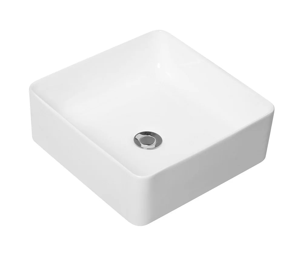 Weiße Waschbecken Licht Luxus Bad Armaturen quadratisches Waschbecken nach Hause runde Küchen spüle Toilette Waschbecken