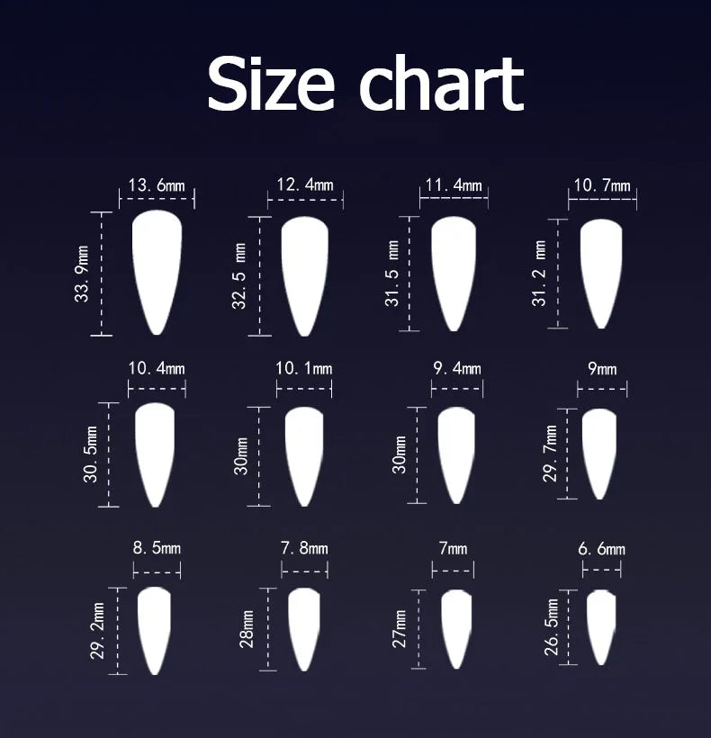 Halloween Cool Spice Style Spider Skull False Nails Purple Halo Dyeing Detachable Finished Fake Nails Press on Nail with Glue.