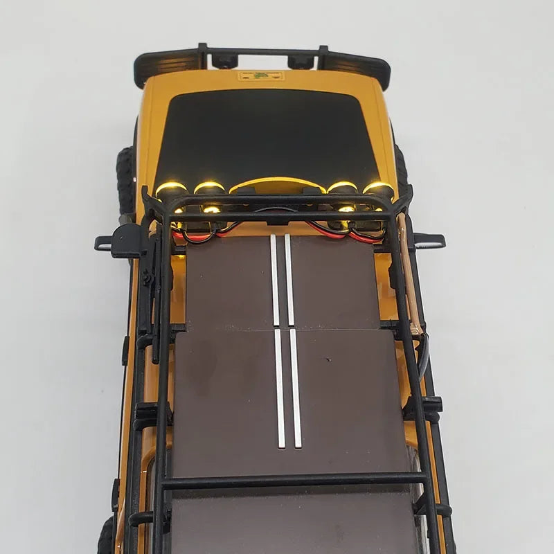 LED 5V Lighting Upgrade System Front and Rear Lamp for 1/24 RC Crawler Car FMS FCX24M Camel Cup Discovery Range Rover Parts.