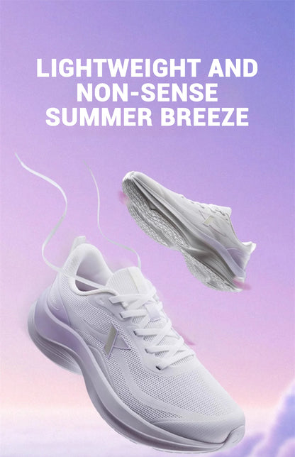 Xtep Laufschuhe für Damen, 2022, Sommer, atmungsaktiv, leicht, mit Rebound-Dämpfung, Stoßdämpfung, Sportschuhe 875218110014.