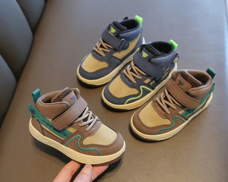 Size 21-32 Children Casual Breathable Running Sneakers Girls Boys Kids Wear-resistant Light Shoes Baby Non-slip Toddler Shoes.