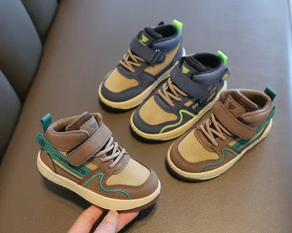 Size 21-32 Children Casual Breathable Running Sneakers Girls Boys Kids Wear-resistant Light Shoes Baby Non-slip Toddler Shoes.