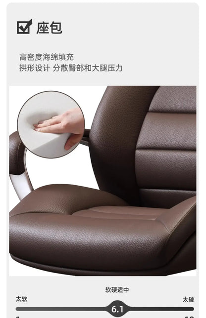 Luxury Comfy Office Chair Leather Executive Durable Conference Office Chair Computer Modern Chaise De Bureaux Office Furniture