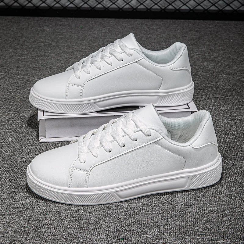 PU Leather Men Shoes Sneakers Trend Casual Shoes Leisure Male Sneakers Footwear Men Vulcanized Shoes Couple Shoes Women Shoes