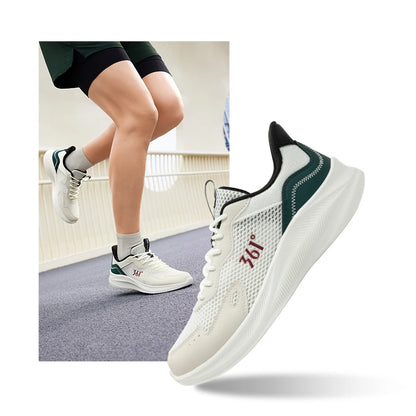 361 Degrees Men Running Shoes Wear-resistant Comfortable Soft Supportive Jogging Lightweight Breathable Male Sneakers 672422252
