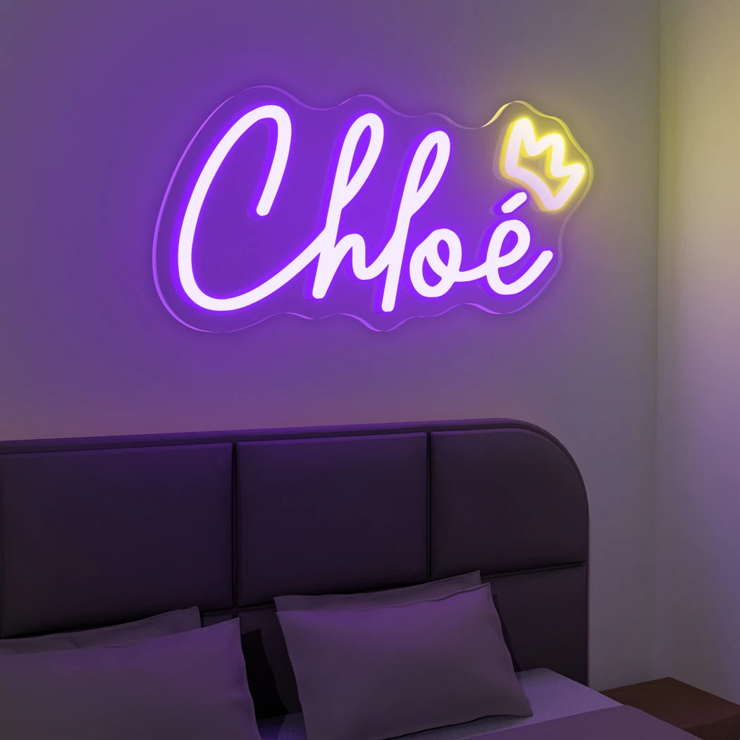 Custom Led Name Sign Gift for Kid Custom Name Signs Teenage Gift Led Neon Sign for Wall Decor Bedroom Decor Personalized Gifts.