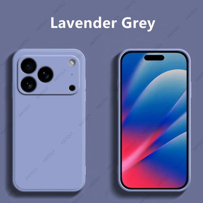 Liquid Silicone Case For iphone 17 Pro Max For iphone 17 17 Pro 17 Pro Max Cover TPU Shockproof Protective Cover iphone 17 Air