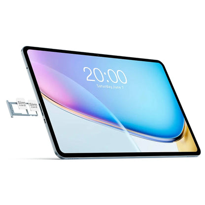 Teclast T60 Plus Tablet 12 inch MTK Helio G88 8-core CPU 6GB RAM 128GB ROM Android 14 Dual-band WiFi BT5.0 8000mAh 13MP+8MP.