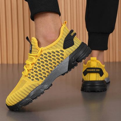 2025 Shoes for Men High Quality Male Sneakers Breathable Fashion Gym Casual Light Walking Plus Size Footwear Zapatillas Hombre