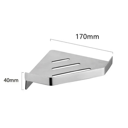 Bad Edelstahl Dusche Regal Wand-montiert Dreieck Korb Ecke Stehen Shampoo Dusche Gel Lagerung Halter Zubehör