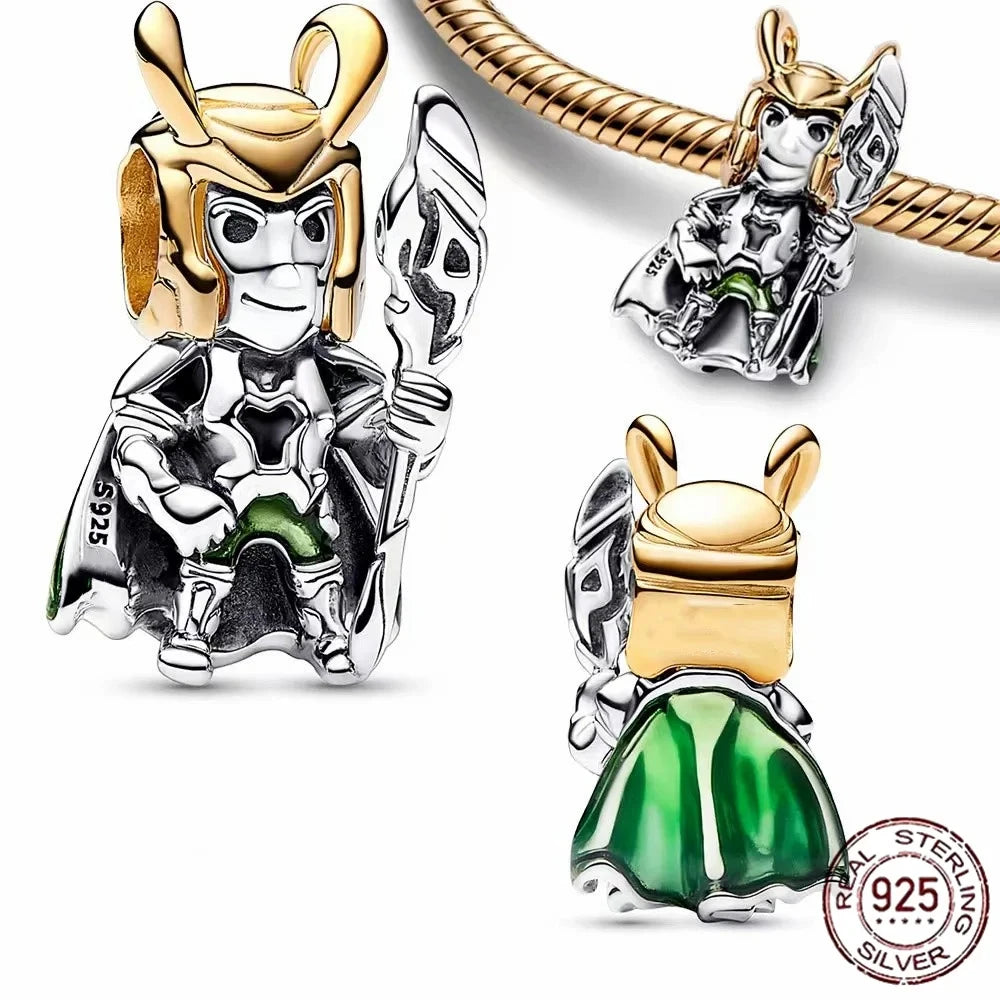 100% 925 sterling silver Disney Charm Harry Potter beads suitable for original DlY bracelet, women's fashion gift