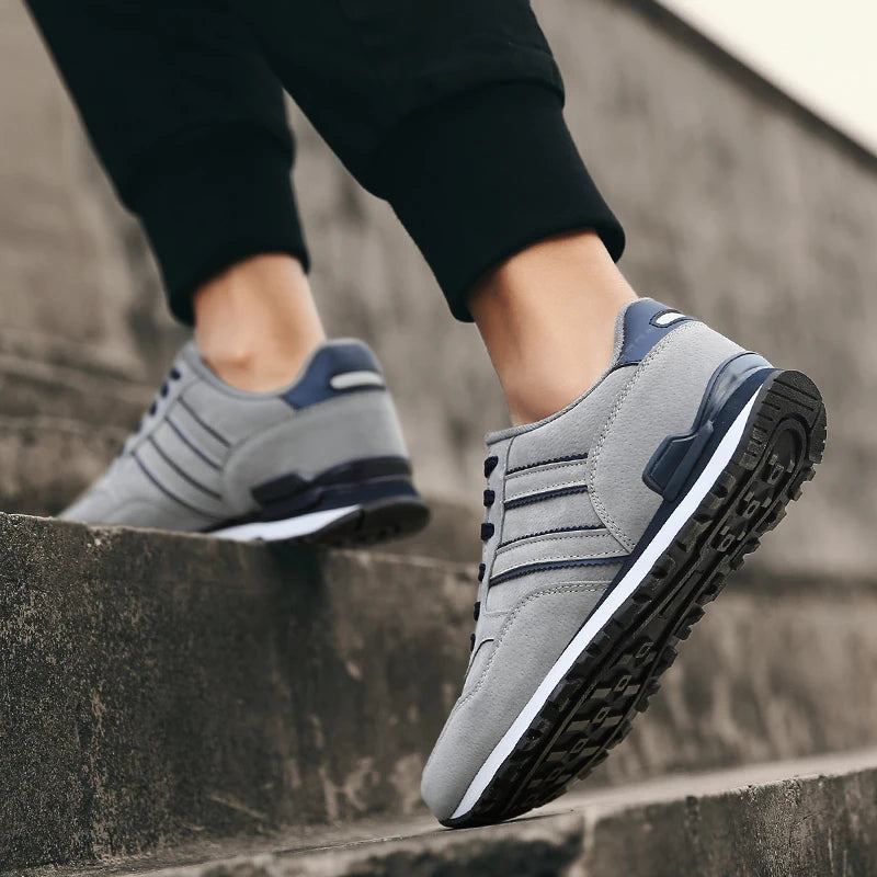 Künstliche Leder Männer Casual Schuhe Männlichen Frühjahr Männer Casual Licht Schuhe Sneakers Lac-up Wohnungen Atmungsaktive Freien Sapato.