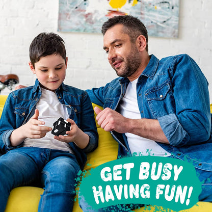 Infinity Cube Fidget Sensory Toy Mini Puzzle Cube Toy Stress Anxiety Relief Magic Puzzle Flip Toy for ADHD Autistic Kids Adult.