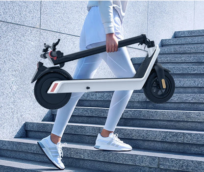 HX X9 plus Folding Electric Scooter 500W 36V15.6Ah 10-inch Tire Lightweight E-Scooter Adult Urban Commuting EScooter.