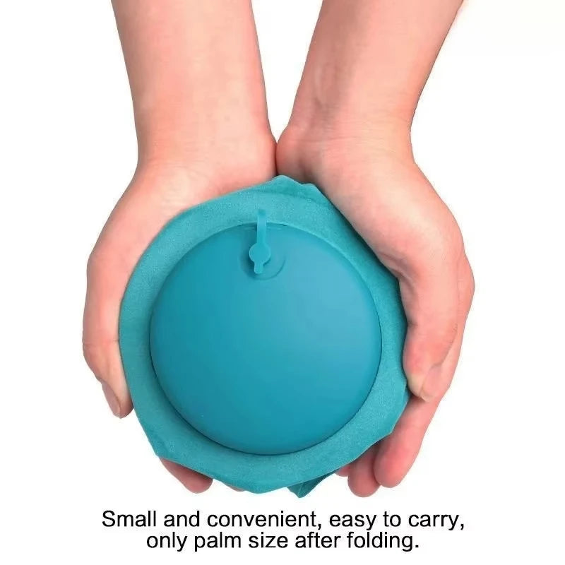 portable Inflatable Square Pillow Flocking travel neck pillow foldable waist pillow Comfortable Travel Camping Plane Pillow 1PC.