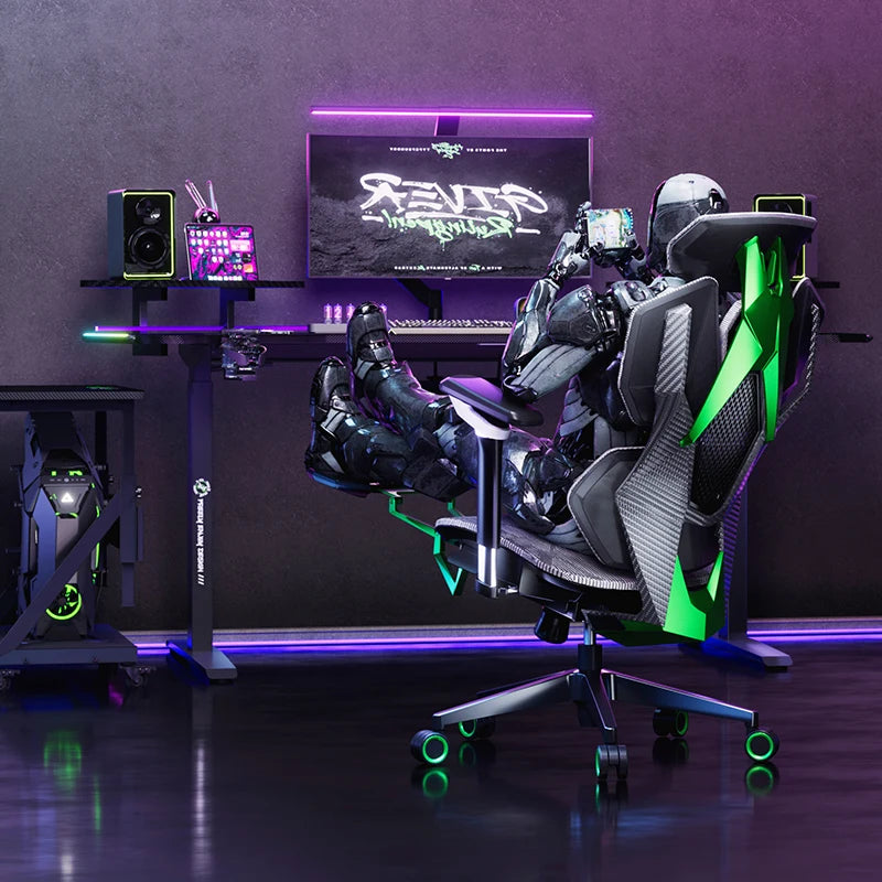 Moderner Designer-Gaming-Stuhl, bequem, luxuriös, Kreativität, drehbarer Gaming-Stuhl, verstellbar, elastisch, Sillas De Oficina-Möbel