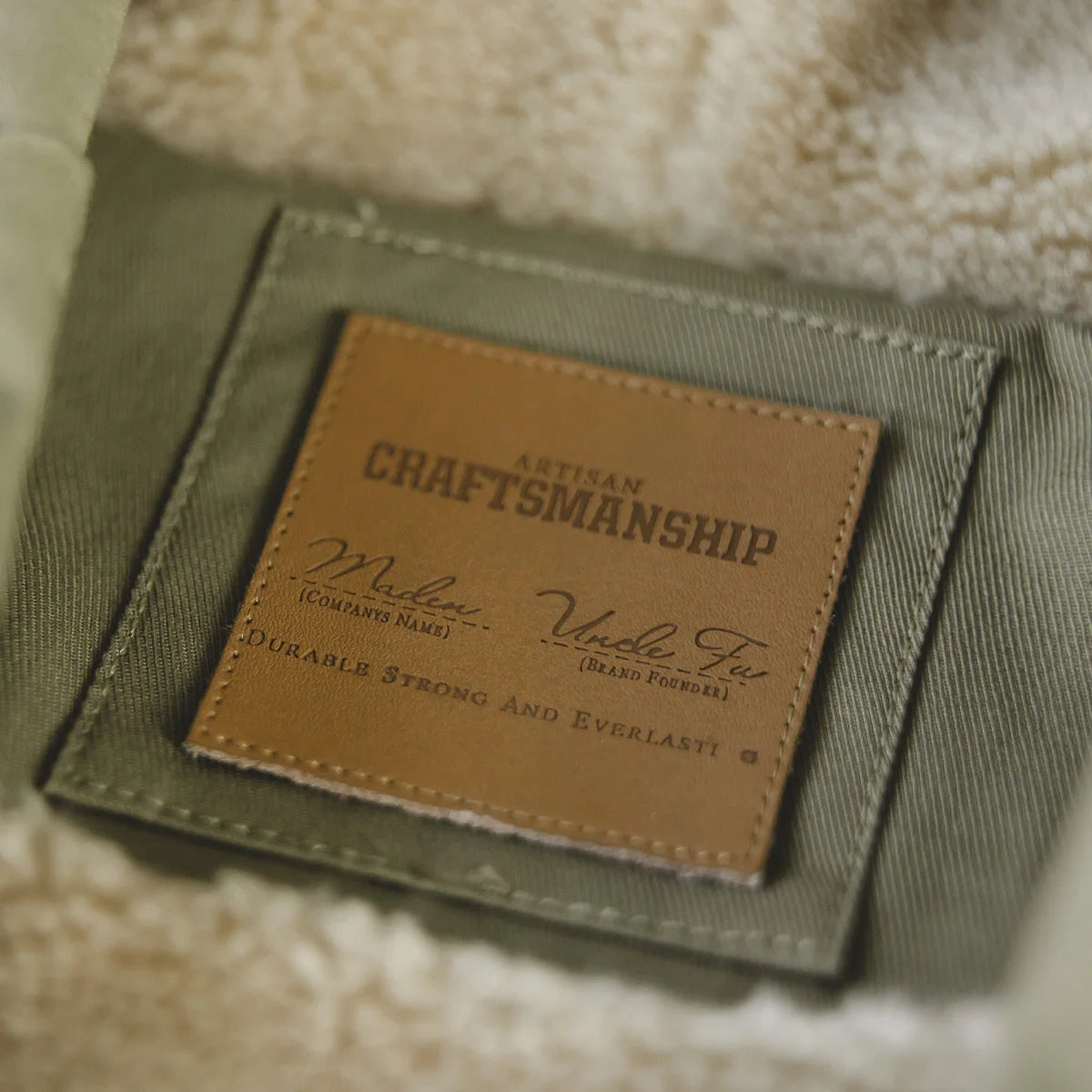 Maden Men's Thick Hooded M-51 Fishtail Cotton Coat Plus Velvet Parka Jacket Green Windbreaker Winter Autumn Men Trench Coat.