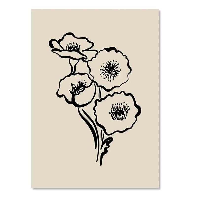 Matisse Poster Yayoi Kusama Posters and Prints Canvas Patings  Flower Market Wall Art Pictures for Living Room Boho Decor.