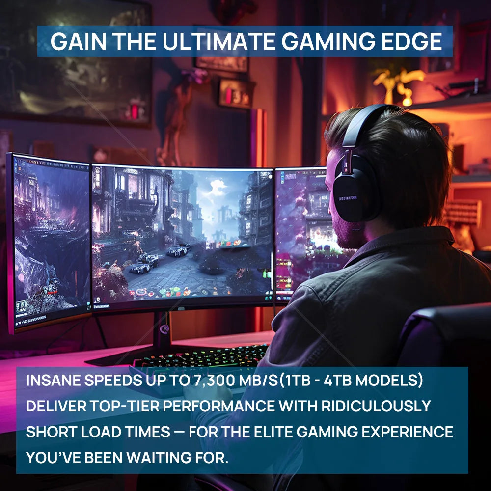 Western Digital SN850X 1TB 2TB 4TB WD_BLACK M.2 2280 NVMe PCIe Gen 4.0x4 SSD Solid State Drives for Gaming Computer Laptop PS5.