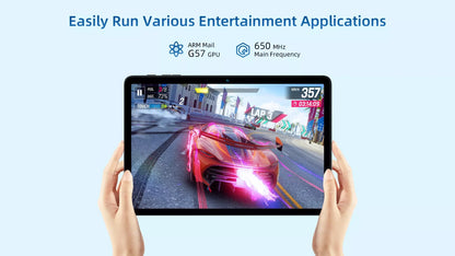 BMAX I10 Plus Android 15 10.1" HD Screen 4GB+8GB Expansion 128GB Storage UNISOC T606 ARM Mail G57  Dual Band Wi-Fi Tablet.