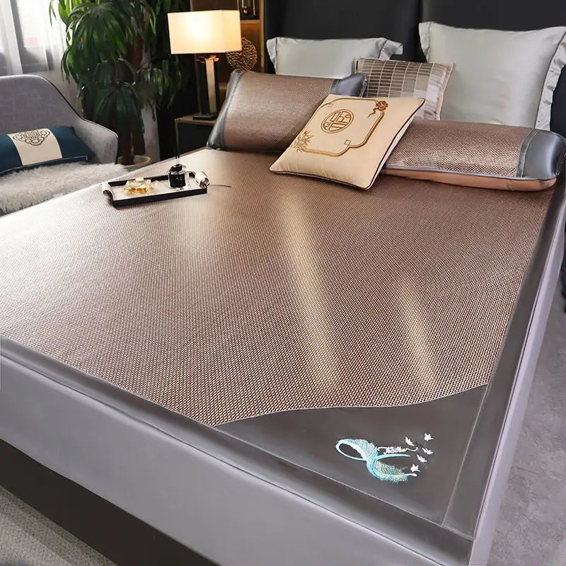 WOSTAR Summer cooling mattress 150 adult baby air conditioning cool sleeping mat cold bed sheet protection pad queen king size