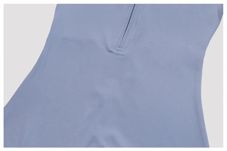 TRY TO BN Sports Yoga Jumpsuit Long Sleeves Zipper Sportswear Fitness Pants Workout Bodysuit One Piece Tights Women Gym Clothing