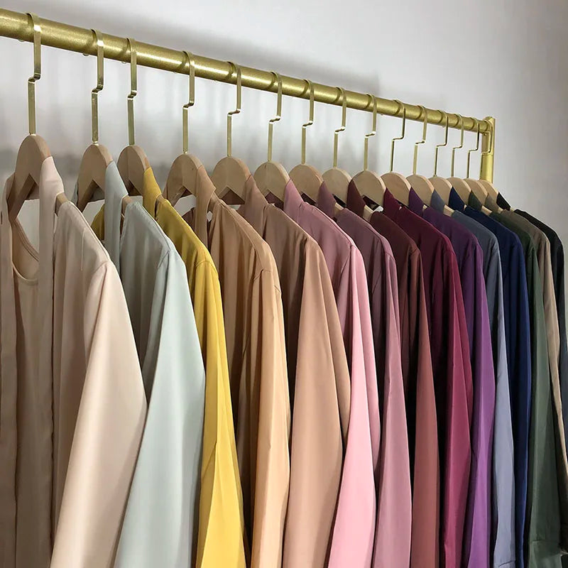 15 Colors Basic Plain Nida Abaya With Free Belt High Quality Muslim Women Modest Simple Dress EID Ramadan Islamic Clothing.