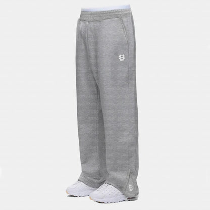 Men Sweatpants Y2k Vintage Loose Straight Pant Straight Pants Leg Zipper Embroidery Hip Hop Harajuku Casual Street Dance Trouser.