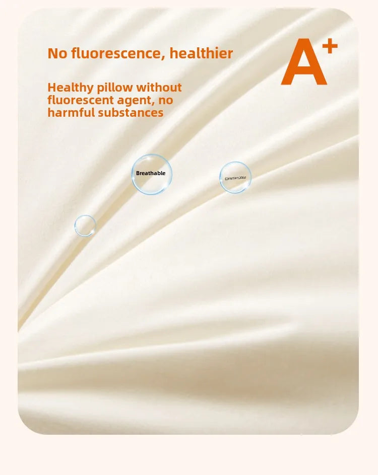 1pc Soft Filling Sleeping Pillows for Home Bed Almohadas Para Dormir High Quality Pillow 48x74cm Washable Neck Cushion.