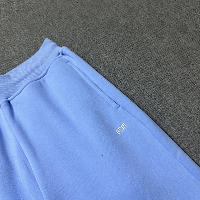 Real Photos Stock Men Women Clothing Trousers 6PM Sweatpants Daily Loose Street Hip Hop Embroidered Logo Casual Pants.