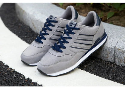 Brand Sneakers Men Outdoor Running Shoes High Quality Lace-Up Men Casual Shoes Fashion Comfortable Walking Shoes Tenis Hombres