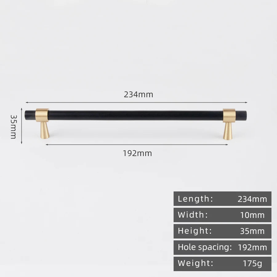 KEDLO Solid Brass Brushed Antique Brass Bronze 500mm Pull Drawer Knobs T Bar Kitchen Cabinet Handle