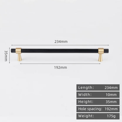 KEDLO Solid Brass Brushed Antique Brass Bronze 500mm Pull Drawer Knobs T Bar Kitchen Cabinet Handle