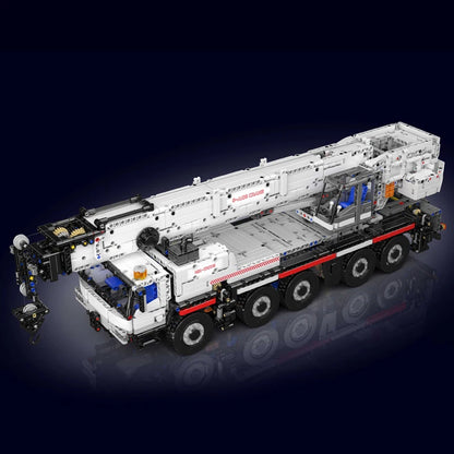 Mould King 17075 Technical Car Toys The RC Motorized LTM 1110 Crane Building Block Heavy-Duty Truck Brick Kids Christmas Gift.