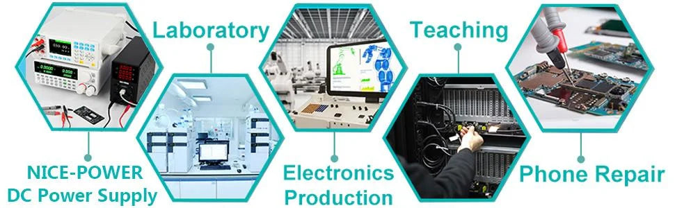 KUAIQU Upgrade Variable Adjustable Switching DC Power Supply 30V 10A Bench Power Supply 60V 5A,OCP OVP OUTPUT Switch, SPS-C3010S.