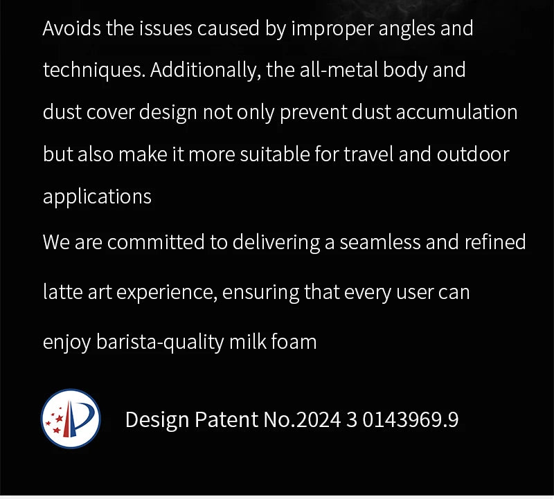 MHW-3BOMBER Official Electric Milk Frother Portable Home Barista Tools Kitchen Accessories.