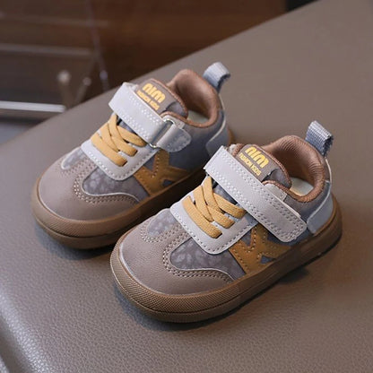 2025 Designers Kid's Sneakers PU Leather Waterproof Infant Baby Toddler Shoes Ergonomics Girl's Sneakers Children's Sport Shoes