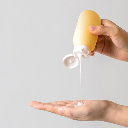 11pcs Travel Size Cosmetic Bottles Set for Nail Art Glitter, Portable Makeup Containers.