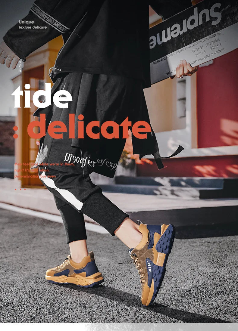 Männer Turnschuhe Plattform Männer Schuhe 2025, Neue Laufschuhe für Männer Luxus Marke Lässig Vulkanisierte Schuhe Bequem Tenis Masculino