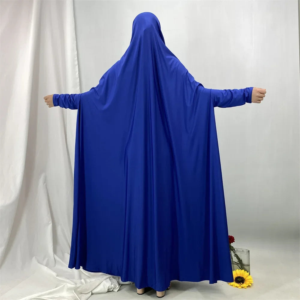 Middle East Muslim Fashionable Hooded Dress Dubai Arab Elegant Robe Elegant Long Shirt for Women with Hood from Mainland China