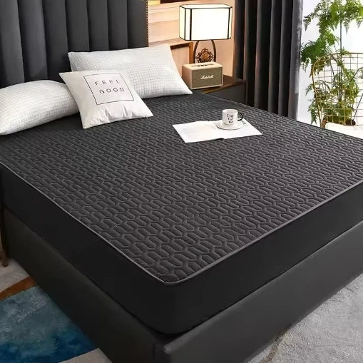 Waterproof Thicken bed Cover Protector Skin-Friendly Queen King Double Fitted Sheet Mattress Cover Mat 150x200 180x200 160x200cm