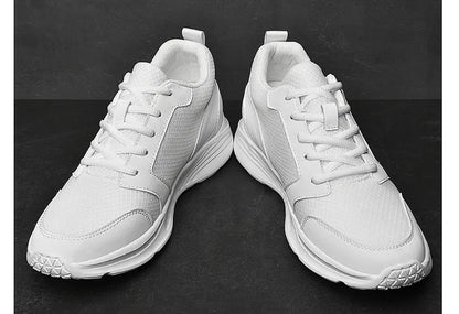 Men Elevator Shoes Height Increase Sneakers Shoes for Men 10cm Sports Casual Shoes Invisible Inner Heightening Shoes for Men 8cm